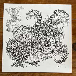 David Petersen | Rusty Iron Swamp Dragon | David Petersen