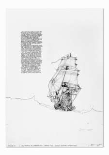 Bonnet (Franck) - BONNET LES PIRATES DE BARATARIA Tome 3 "Grande-Isle" Encre de chine po