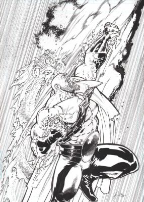 Andrei Bressan – Luke Cage Power Man Timeless – 2 cover | Berserker Art