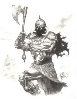 Dan Lawlis | Death Dealer Original Art By Dan Lawlis | ComicArtFans Classifieds