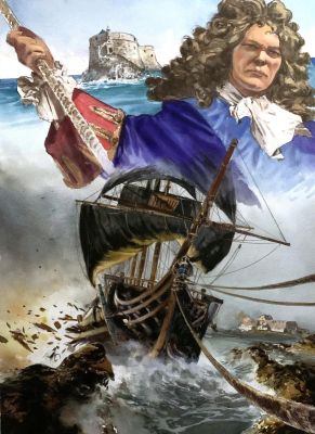 Grella Paolo | VAUBAN Le piège Malouin Couverture Originale | Galerie Napoléon