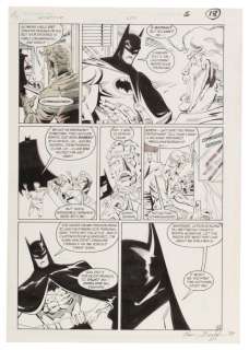 Norm Breyfogle Detective Comics #605 DC Comic Art | Taurus Auctions