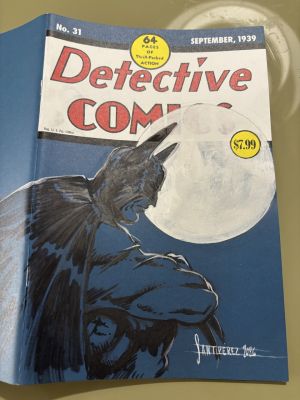 Batman – Detective Comics Blank Cover SantiPérez | Black Diamond