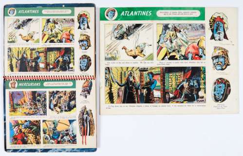 Dan Dare/Atlantines original artwork (1953) by Frank Hampson and… | Comic Book Auctions ltd