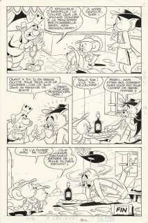 Tom & Jerry - Guido Scala - original page - Page séparée | Catawiki