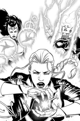 Avengers #34 Cover – CAFU Special Legacy #800 | Black Diamond
