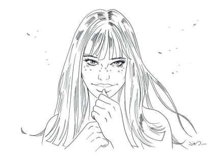 Jim (Terrasson, Thierry) - Originele tekening - Marie - Een nacht in Rome - (2016) | Catawiki