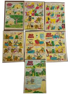 Sad Sack’s Army Life Parade #27 Original Hand Drawn and Colored Storyboard Comic Art | Los Angeles Estate Auction