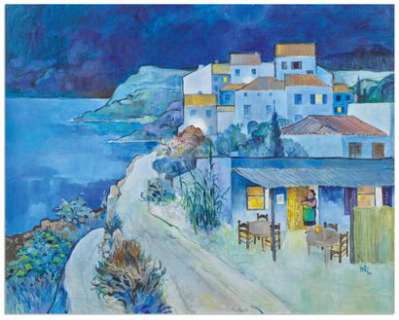 Will | WILL Sud, Espagne et France, peinture réalisée à la... | Daniel Maghen Enchères