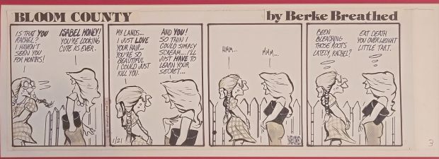 Berke Breathed | Bloom County - Wednesday January 21, 1981 By Berke Breathed | ComicArtFans Classifieds