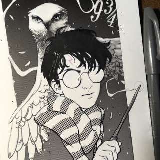 Dimitris Pantazis - 6 ‘Fan Arts‘ by Dimitris Pantazis - Harry Potter