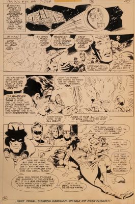 Joe Staton | Showcase #100 - Page 34 End Page - Joe Staton | ComicArtFans Classifieds