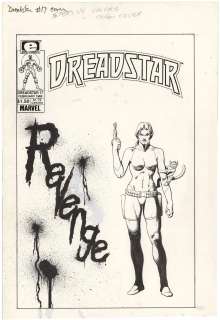 Jim Starlin - Dreadstar #17 Cover