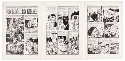 Original Art * MARCUS & MASTROSERIO * His Brother’s Keeper " * TOMB OF TERROR #4 | PBA Galleries