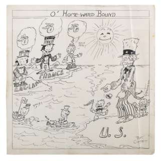 "O’ Home-ward Bound" 1927-28 Original Clampett Comic. | Van Eaton Galleries