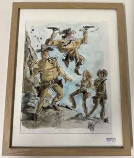 Dessin de la couverture "Les diables du Texas" Bob et… | Rops