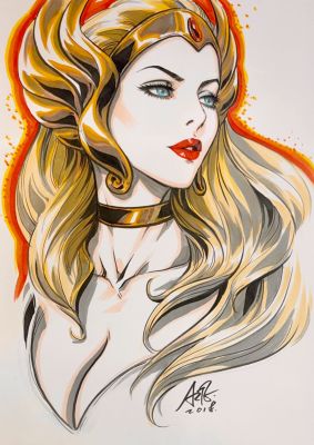 She-Ra Commission Sketch by Artgerm | Raremarq (Buy It Now)