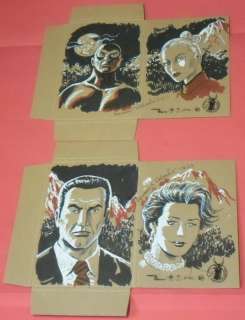 Diabolik - Beniamino Del Vecchio - 2x original illustr. - (2013) | Catawiki