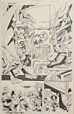 Leonard Nimoy’s PriMortals #6 Pg. 17 Original Comic Art Tekno-Comix Asimov | eBay US