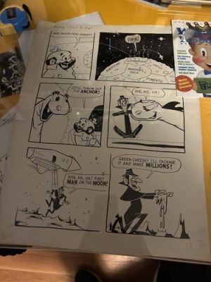 Beany And Cecil 1961 Original Art With Comic | eBay US