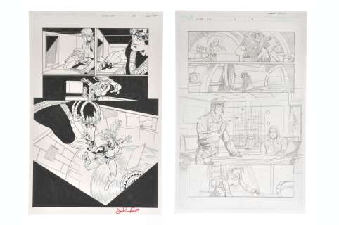 Robert Atkins Original Comic Book Art Board GI Joe | misc / divers