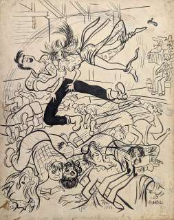 Original Art Illustration by LEO GAREL (American 1917-1999) | misc / divers