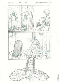 Moon Knight Issue #189 Page #12 - Original Artwork by Jacen Burrows & Guillermo Ortego  - Dimensions: Taille approximative A3 (30 x 42 cm) | Catawiki