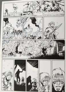 Floch, Adrien - Planche originale (p.3) - Slhoka T.2 - Le Jardin de Sangali  (2004) | Catawiki