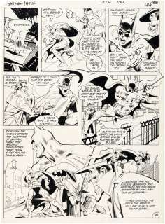 "BATMAN VS. THE INCREDIBLE HULK" JOSÉ LUIS GARCÍA-LÓPEZ COMIC BOOK PAGE ORIGINAL ART. | Hake’s