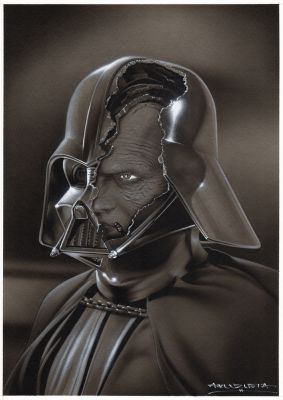Angel Unzueta | Pin – Up Darth Vader | The Green Room