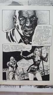 Milo Manara - Genius #11 - original page - Page volante - EO - (1964) | Catawiki