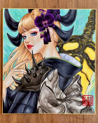 Eric Chen | Kimono Magik Large Japanese Shikishi | Raremarq (Buy It Now)
