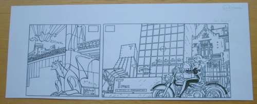 Franka - Origineel extra strook - Plaat 40a - Blauwe Venus (2012) | Catawiki