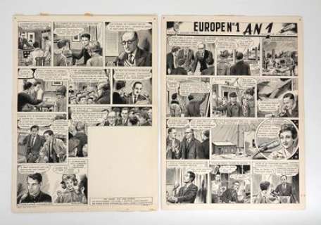 Rigot Robert Europe... | RIGOT Robert Europe n 1 Récit complet en deux planches... | Vermot et Associés