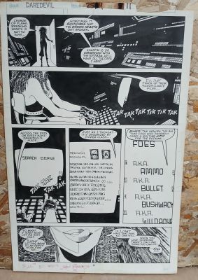 John Romita Jr, Al Williamson - Daredevil #259 Pg 11 John Romita Jr Al Willaimson Typhoid Mary