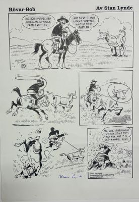 Stan Lynde | Robar Bob Stan Lynde | ComicArtFans Classifieds