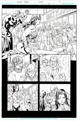 Howard Porter, John Livesay | Dc Universe Online Legends #14 P5 (2011) Porter / Livesay Half-Splash Wonder Woman Batman Gls | ComicArtFans Classifieds