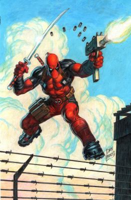 Dan Lawlis | Deadpool Original Art By Dan Lawlis | ComicArtFans Classifieds