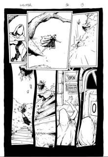 Peter Gross | Lucifer Issue 56, page 13 | Peter Gross