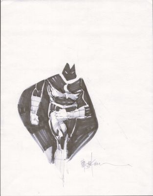 Bill Sienkiewicz | 1982 Bill Sienkiewicz Moon Knight Original Art Drawing Pinup Page Commission Marvel Comics Classic | ComicArtFans Classifieds