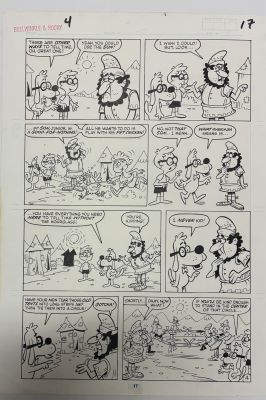 Dave Manak | Peabody And Sherman Art From Bullwinkle And Rocky 4 | ComicArtFans Classifieds