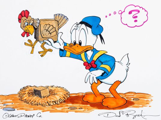 Rosa Don - "Paperino e il mistero degli Incas", anni ‘90 | Urania Casa d’Aste