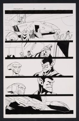 Andrea Di Vito | Annihilation #3 (2006) Page 25 Pencils And Inks By Andrea Di Vito | ComicArtFans Classifieds