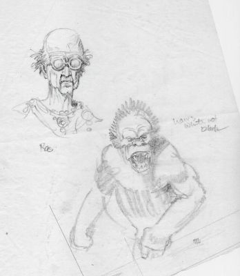Michael Whelan | A Mastermind of Mars Studies | ComicArtFans Classifieds