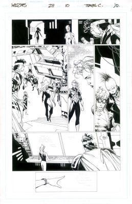 Travis Charest, Jd | Wild Cats Travis Charest Insane Page! | ComicArtFans Classifieds
