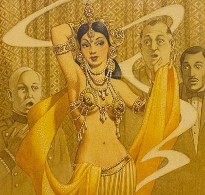 George Barr | George Barr - Mata Hari (1996) | ComicArtFans Classifieds