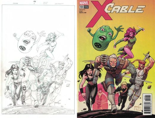 Tom Grummett | Grummett, Tom - Cable #151 Cover - $1,600 | ComicArtFans Classifieds