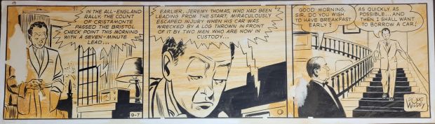 Doug Wildey | The Saint - Wednesday September 7, 1960 By Doug Wildey | ComicArtFans Classifieds