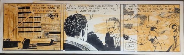 Doug Wildey | The Saint - Thursday April 21, 1960 | ComicArtFans Classifieds