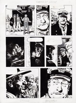 Domingo Mandrafina | Mandrafina - Cayenna: Citta’ Di Notte P.12 | ComicArtFans Classifieds